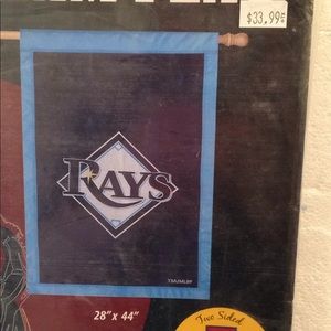TAMPA BAY RAYS HOUSE FLAG